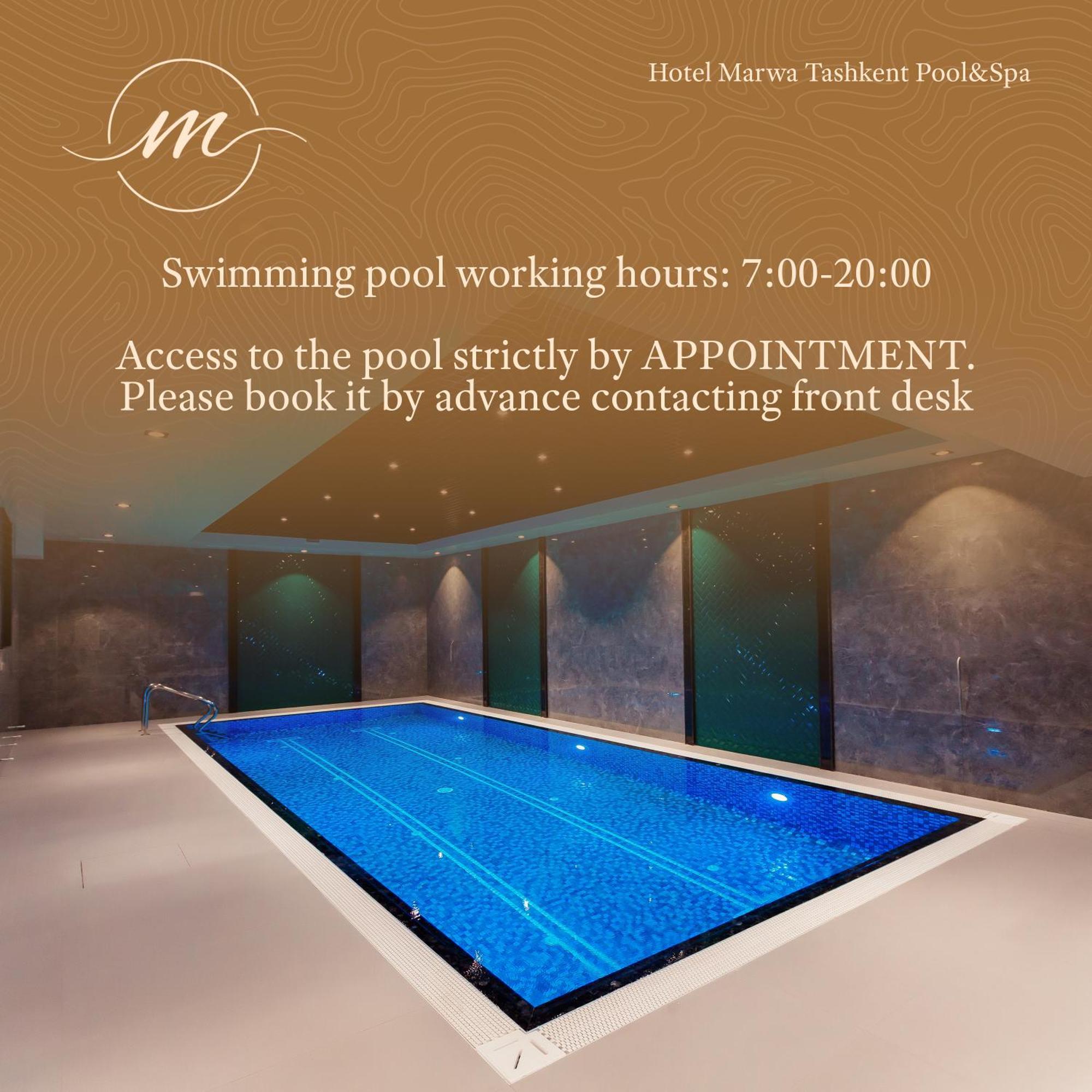 Hotel Marwa Tashkent Pool&Spa Buitenkant foto